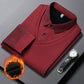 ❄️Comfort & Confidence |Men's Lapel Faux Two-Piece Knitted Shirt