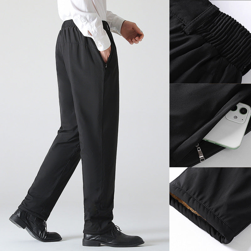 🔥New Arrivals Special Offer-Fleece Thickened Straight Casual Men's Pants