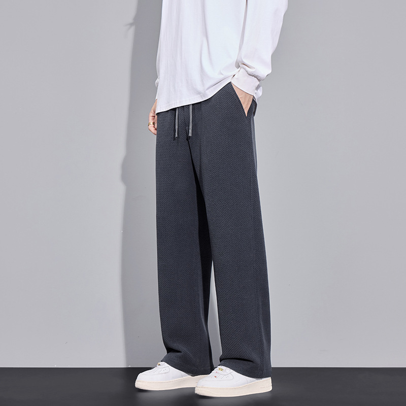 👖 50% OFF NOW! 🔥Men's Twill Knit Fleece-Lined Wool-Blend Thermal Drawstring Casual Pants