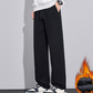 👖 50% OFF NOW! 🔥Men's Twill Knit Fleece-Lined Wool-Blend Thermal Drawstring Casual Pants