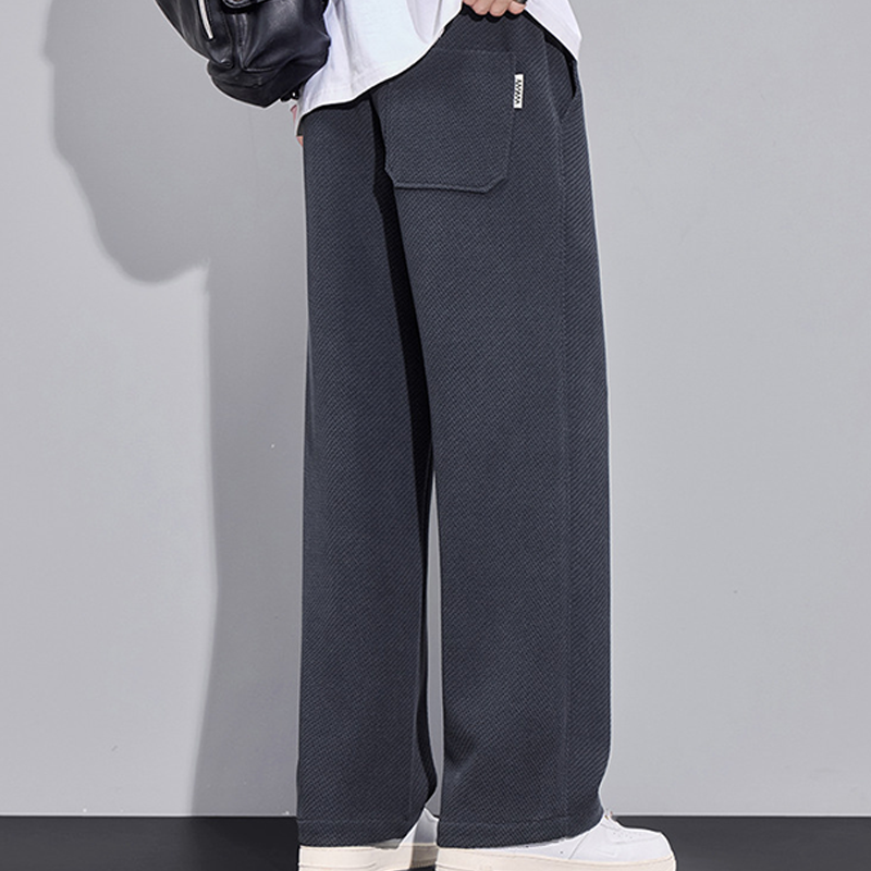 👖 50% OFF NOW! 🔥Men's Twill Knit Fleece-Lined Wool-Blend Thermal Drawstring Casual Pants