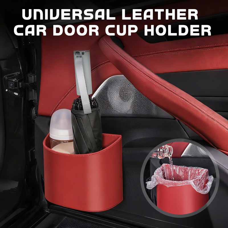 Car Door Cup Holder – Clip-On, No Mess
