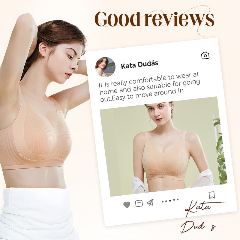 🎄Christmas Sale 49% OFF👙Anti-Sag Full Coverage Wireless Support Bra - Lifts & Shapes