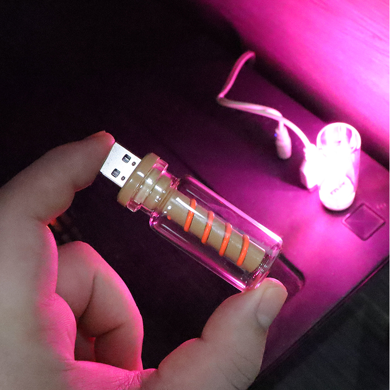 Light Up Your Ride Instantly! No-Drill USB Touch Mood Lamp