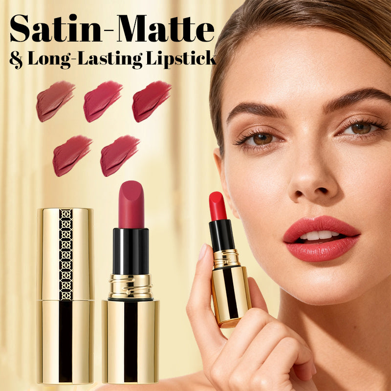 👄BUY 1 GET 1 FREE👄 | 💄Satin-Matte & Long-Lasting Lipstick✨