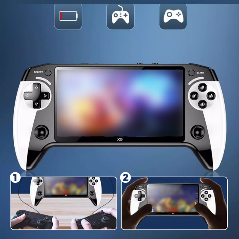 🎮 LIMITED-TIME 60% OFF! ✨ 5.5-Inch HD Handheld Game Console – TV Output & Built-In Emulators