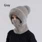 🔥Flash Sale-50% OFF ✨Women's Winter One-Piece Knitted Beanie Scarf Mask