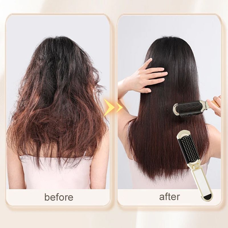 🔥BUY 1 GET 1 FREE🔥|Portable Mini Air Cushion Comb with Removable Mirror