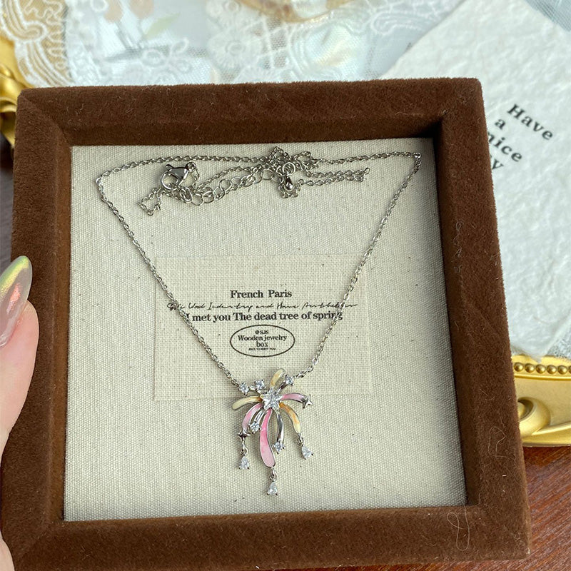 ✨🔥Buy 1 Get 1 Free✨🔥|Romantic Colorful Zircon Firework Necklace