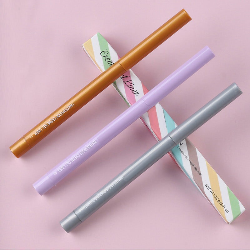 BUY 1 GET 1 FREE💕ColourPop® Creme Gel Liner - Waterproof 18HR Longevity Super Creamy Matte Smooth Gel Eyeliner for Easy Blending & Super Pigmented Shades 0.2g