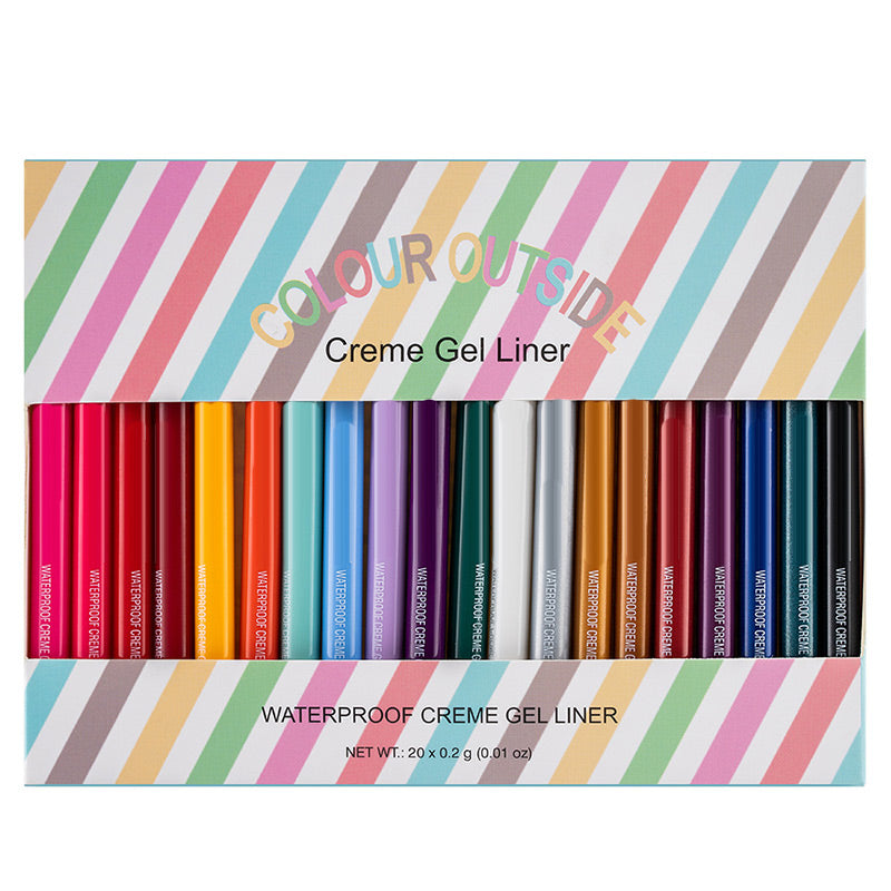 BUY 1 GET 1 FREE💕ColourPop® Creme Gel Liner - Waterproof 18HR Longevity Super Creamy Matte Smooth Gel Eyeliner for Easy Blending & Super Pigmented Shades 0.2g