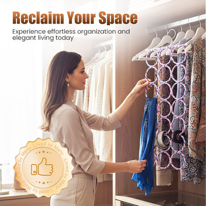 ✨🔥Flash Sale✨🔥|Foldable Multi-Ring Scarf and Accessory Hanger