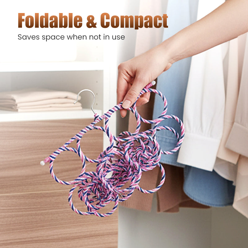 ✨🔥Flash Sale✨🔥|Foldable Multi-Ring Scarf and Accessory Hanger