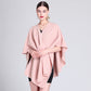 🧣 50% OFF NOW! ✨ Women's Elegant Faux Wool Wrap Shawl - Soft Thermal Lining with Hidden Pocket for Versatile Style & Comfort 🌸🛍️