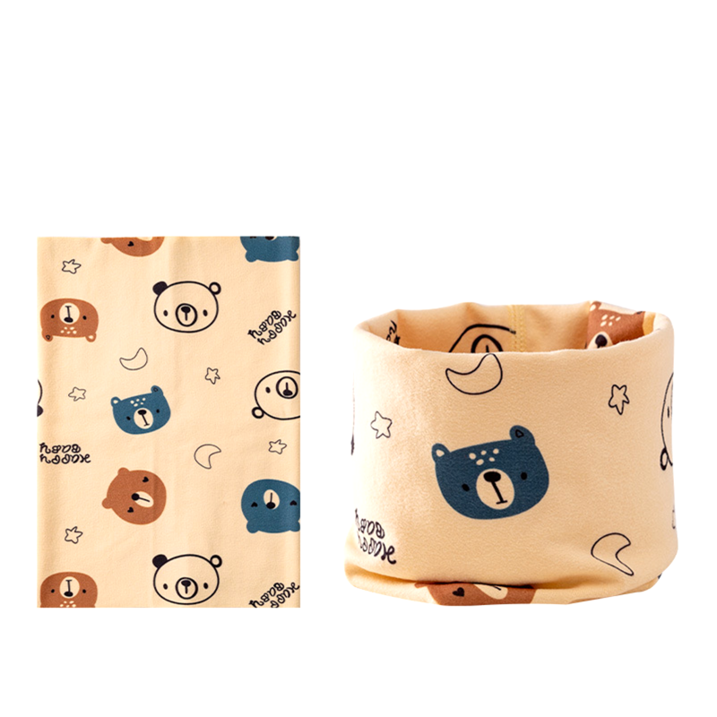 Kids' Cartoon-Printed Windproof Neck Warmer