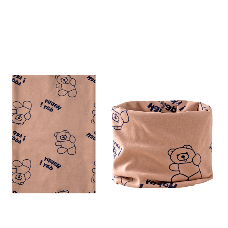 Kids' Cartoon-Printed Windproof Neck Warmer