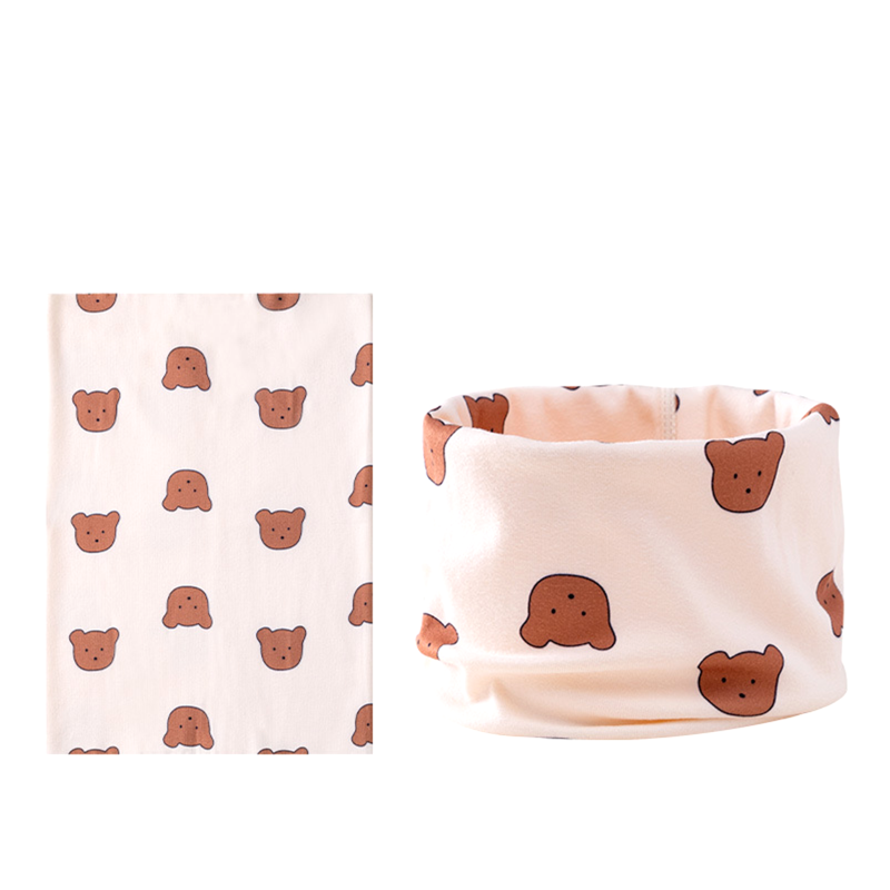 Kids' Cartoon-Printed Windproof Neck Warmer