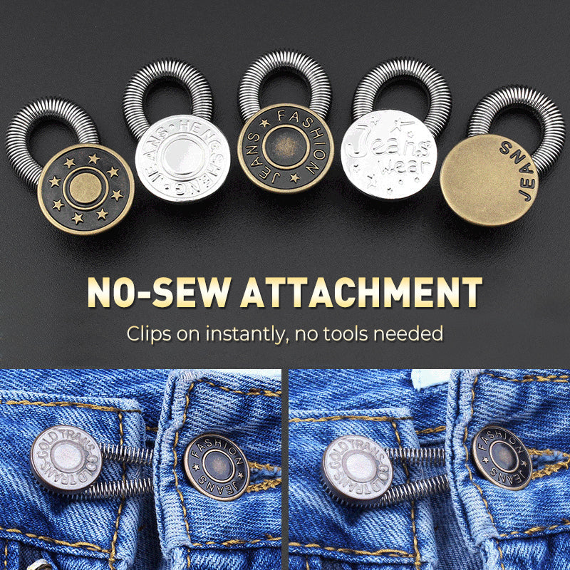 🔥✨50% Off🔥✨Spring-Loaded Metal Waist Extender Button for Jeans