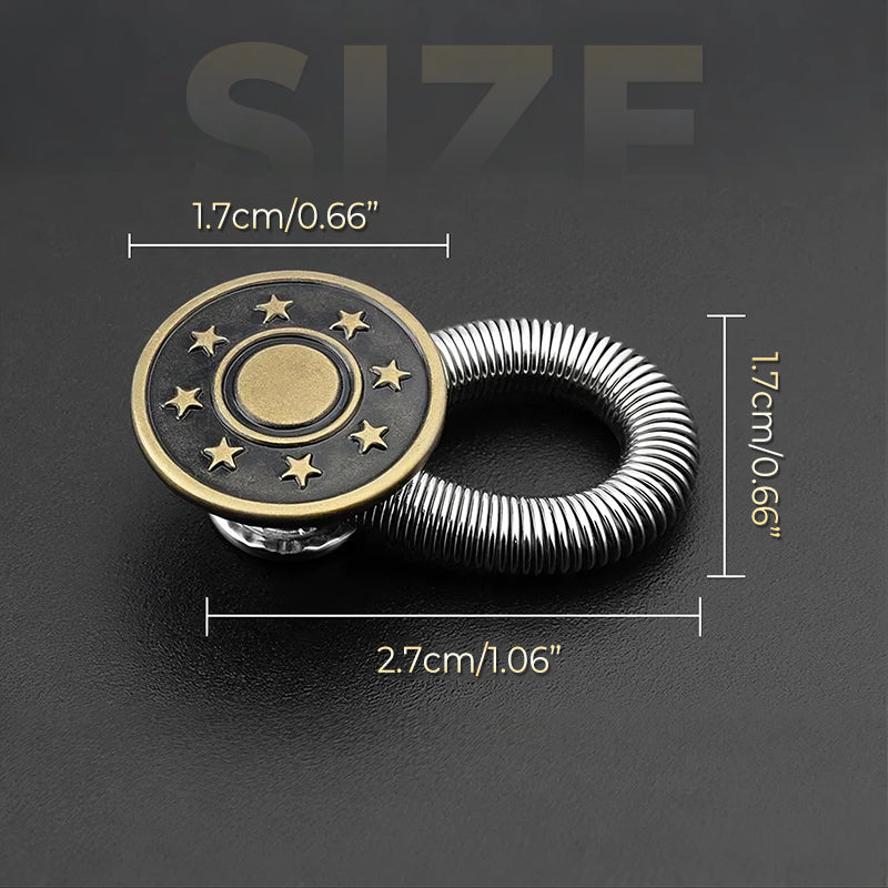 🔥✨50% Off🔥✨Spring-Loaded Metal Waist Extender Button for Jeans