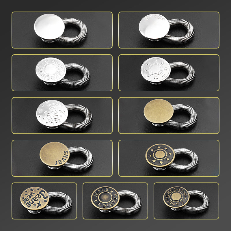 🔥✨50% Off🔥✨Spring-Loaded Metal Waist Extender Button for Jeans