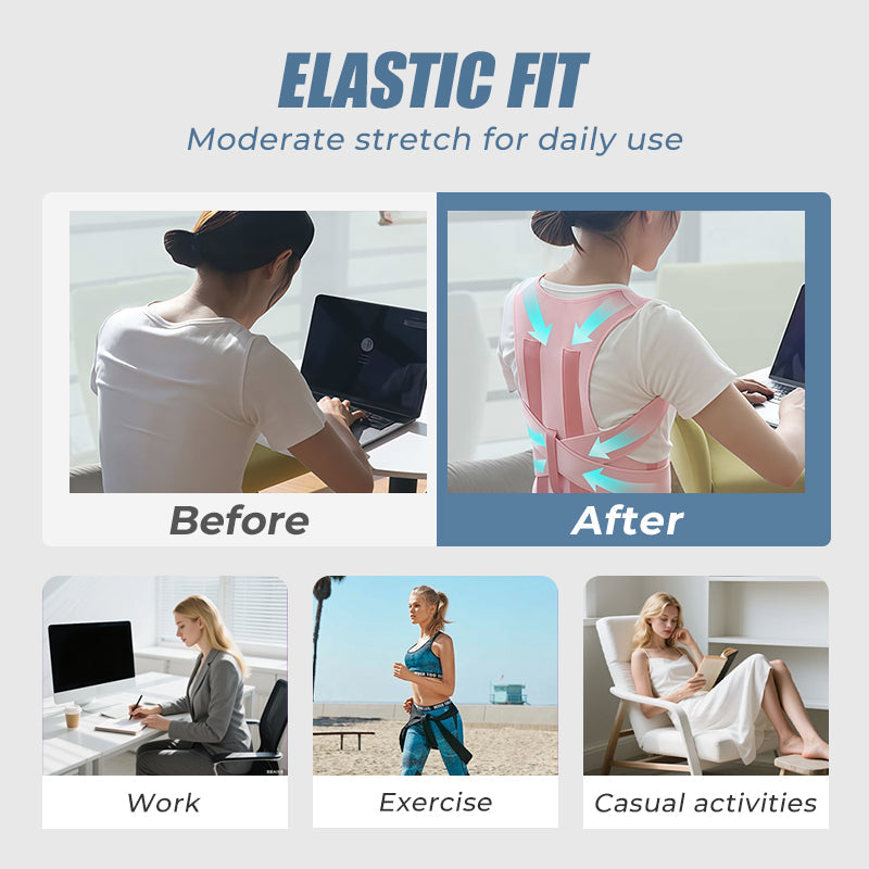 🔥HOT SALE 50%OFF🔥Steel Plate Back Support Posture Corrector