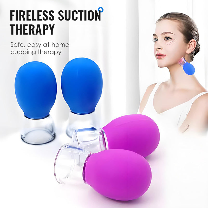 🔥BUY MORE SAVE MORE🔥Glass and Silicone Vacuum Suction Massage Cups