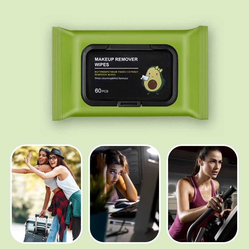 🔥✨Mega Sale🔥✨Avocado Oil Makeup Remover Wipes