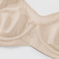 Underwire Plus-Size Bra – Breathable Mesh, Natural Lift