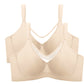 Underwire Plus-Size Bra – Breathable Mesh, Natural Lift