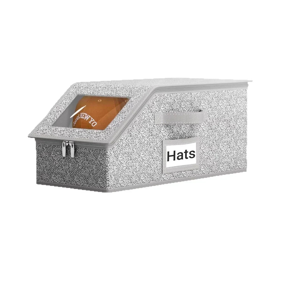 Stack Caps Neatly Instantly! Stackable Baseball Hat Storage Boxes