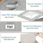 Stack Caps Neatly Instantly! Stackable Baseball Hat Storage Boxes