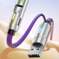 Charge Multiple Devices Instantly! RGB 240W 4-in-1 Braided Cable