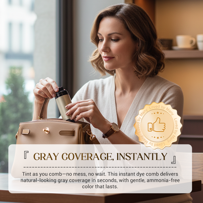 ✨BUY MORE SAVE MORE🔥Instant Hair Dye Comb for Gray Hair
