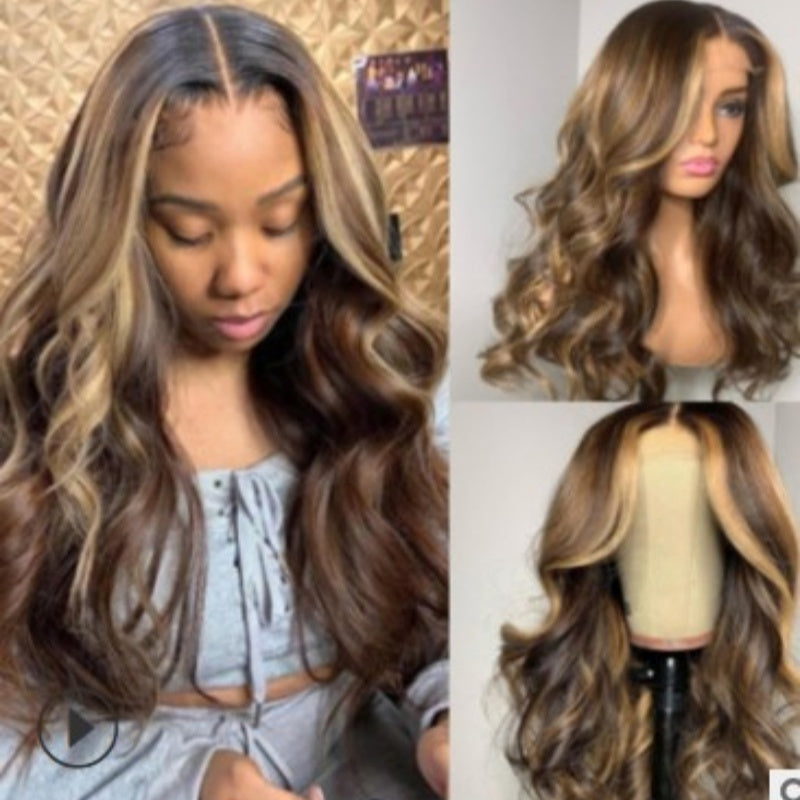 ✨Flash Sale🔥Natural Middle Part Wavy Wig for Women