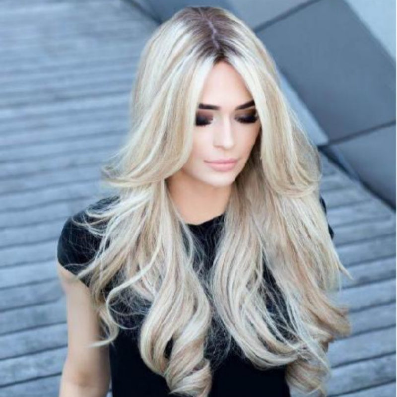 ✨Flash Sale🔥Natural Middle Part Wavy Wig for Women