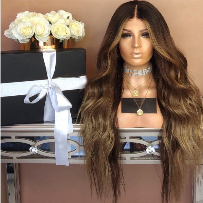 ✨Flash Sale🔥Natural Middle Part Wavy Wig for Women