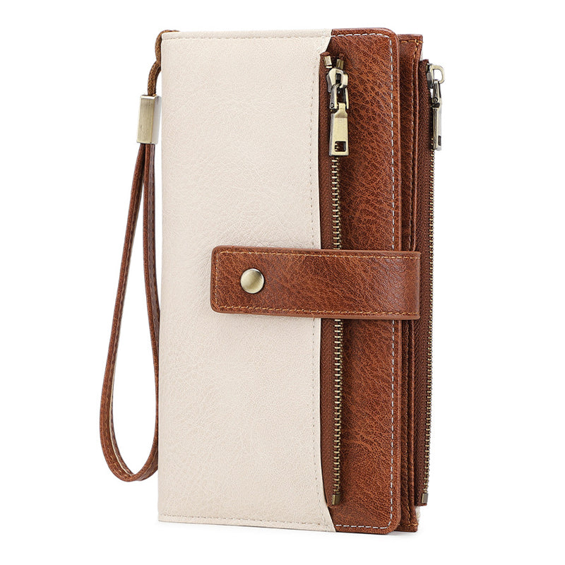 💃Last Day Sales -50% OFF🎉Women's Retro Style RFID Blocking Tri-fold Wallet