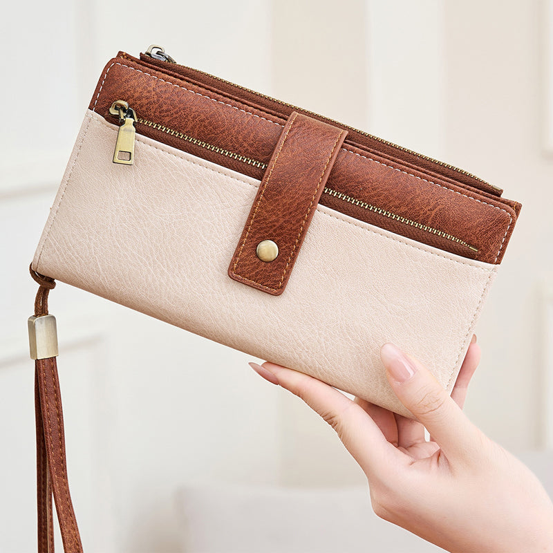 💃Last Day Sales -50% OFF🎉Women's Retro Style RFID Blocking Tri-fold Wallet