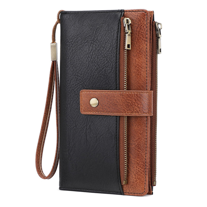 💃Last Day Sales -50% OFF🎉Women's Retro Style RFID Blocking Tri-fold Wallet