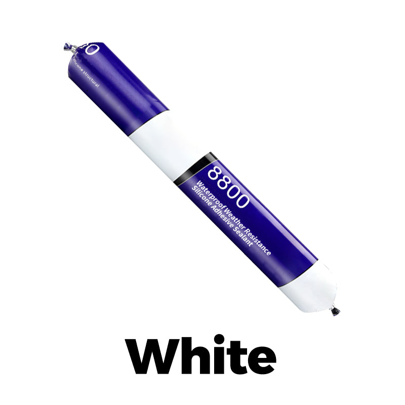 Seal Leaks Instantly! Weatherproof Bubble-Free Silicone Adhesive