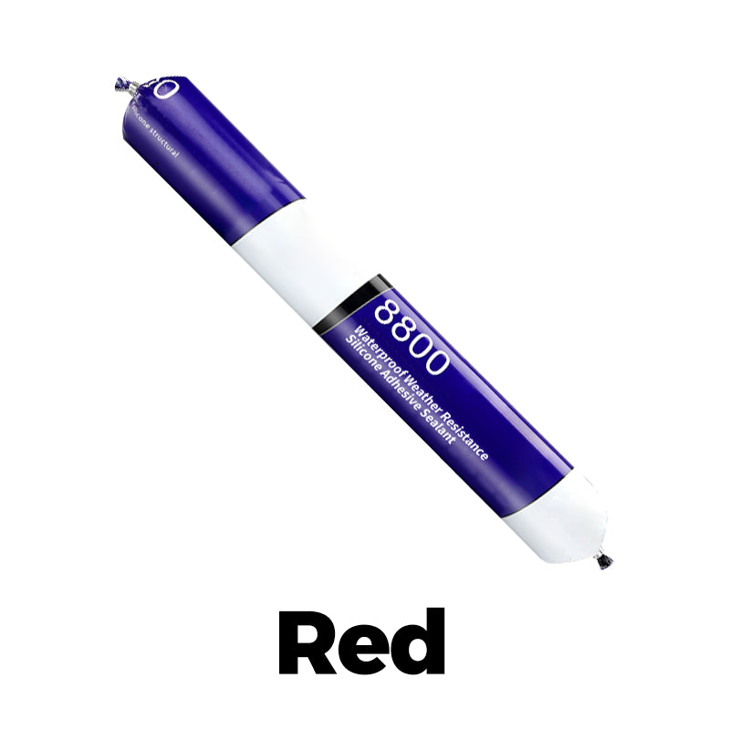 Seal Leaks Instantly! Weatherproof Bubble-Free Silicone Adhesive