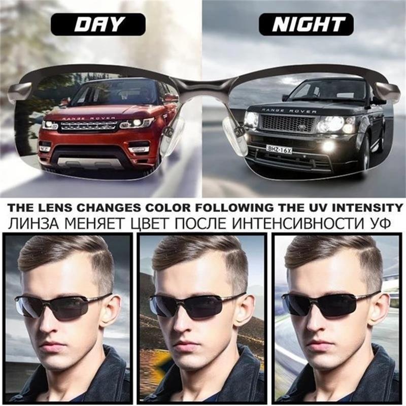 2026 Photochromic Sunglasses with Anti-Reflective Polarized Lenses