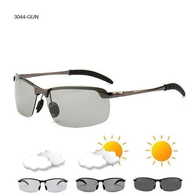 2026 Photochromic Sunglasses with Anti-Reflective Polarized Lenses