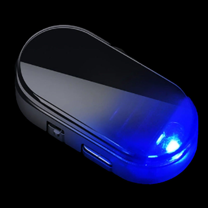 Deter Thieves Instantly! No-Wire Solar Car Warning Light