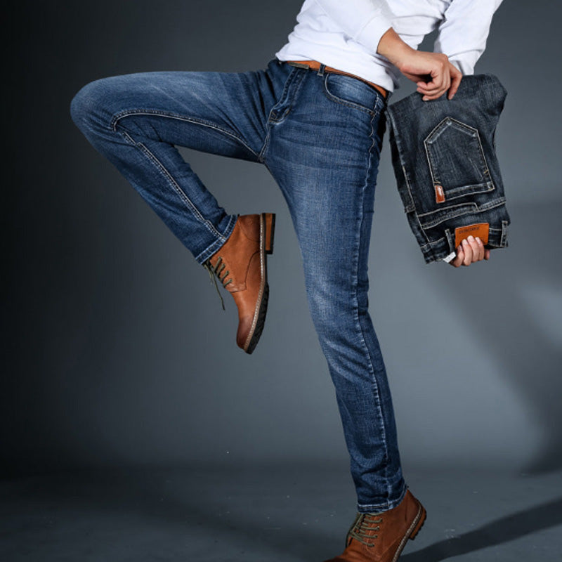 🔥New Arrivals🔥Men's Straight Slim Fit Stretch Denim Jeans