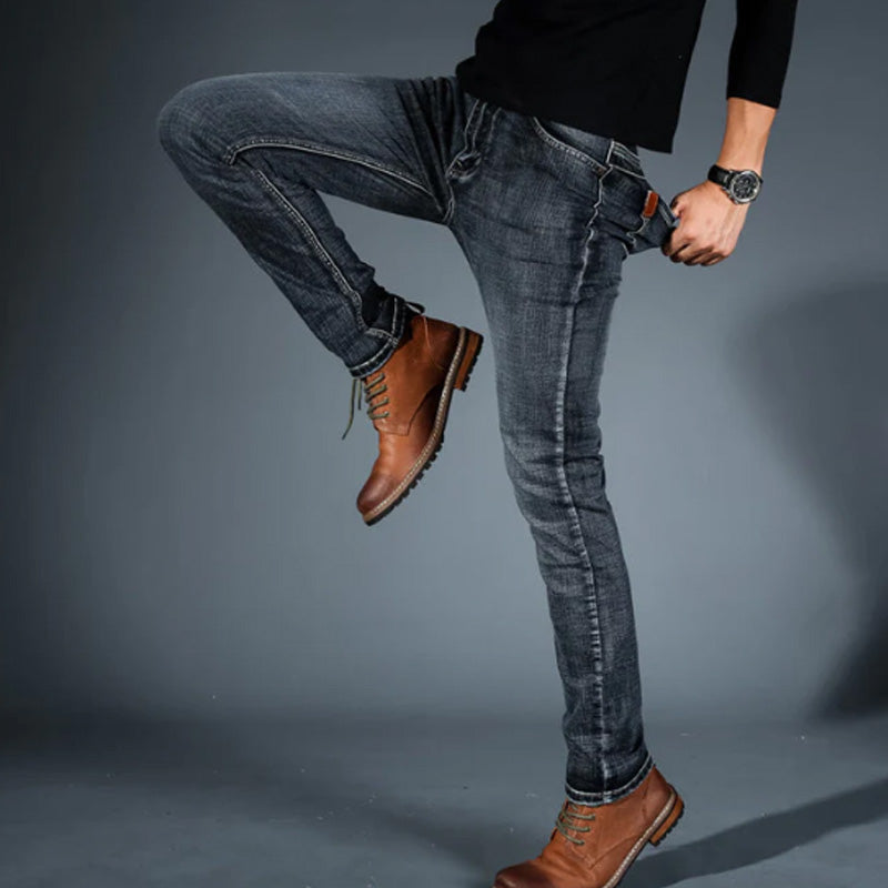 🔥New Arrivals🔥Men's Straight Slim Fit Stretch Denim Jeans