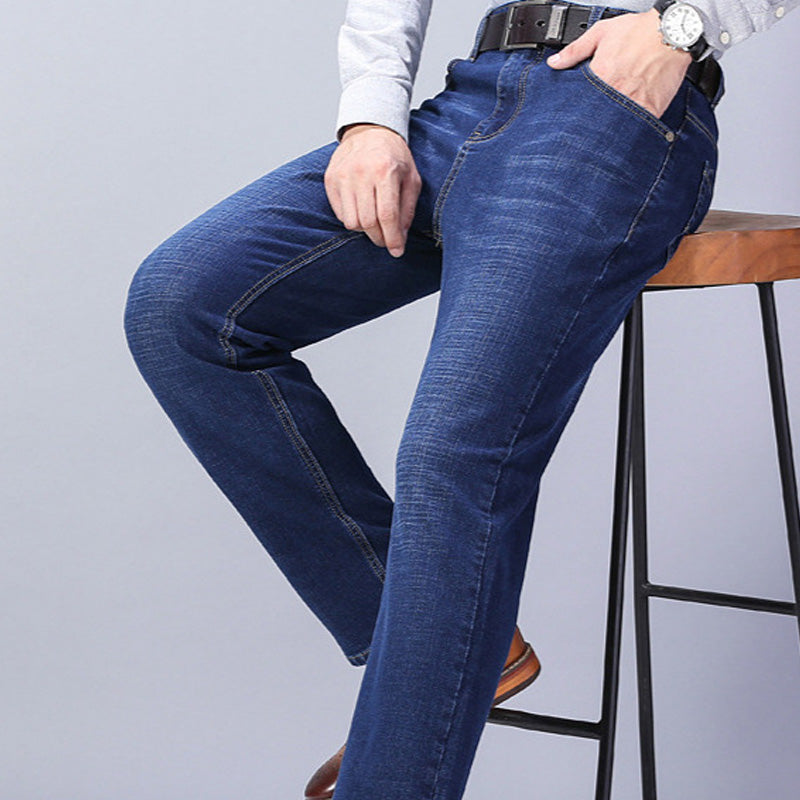 🔥New Arrivals🔥Men's Straight Slim Fit Stretch Denim Jeans