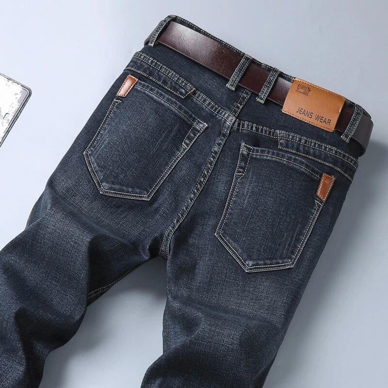 🔥New Arrivals🔥Men's Straight Slim Fit Stretch Denim Jeans