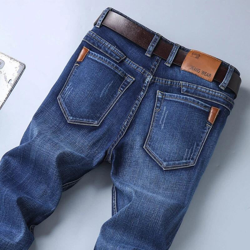 🔥New Arrivals🔥Men's Straight Slim Fit Stretch Denim Jeans