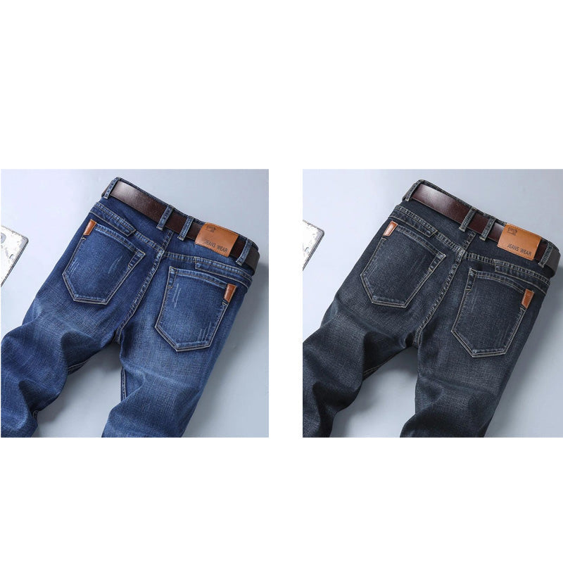 🔥New Arrivals🔥Men's Straight Slim Fit Stretch Denim Jeans